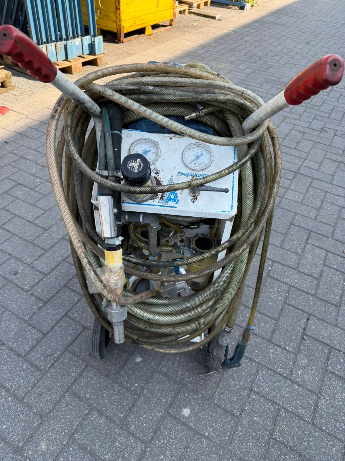 Professionele straalketel / zandstraalmachine – 18 liter, Ophalen, Zo goed als nieuw, Info@Eferest.de, Eferest