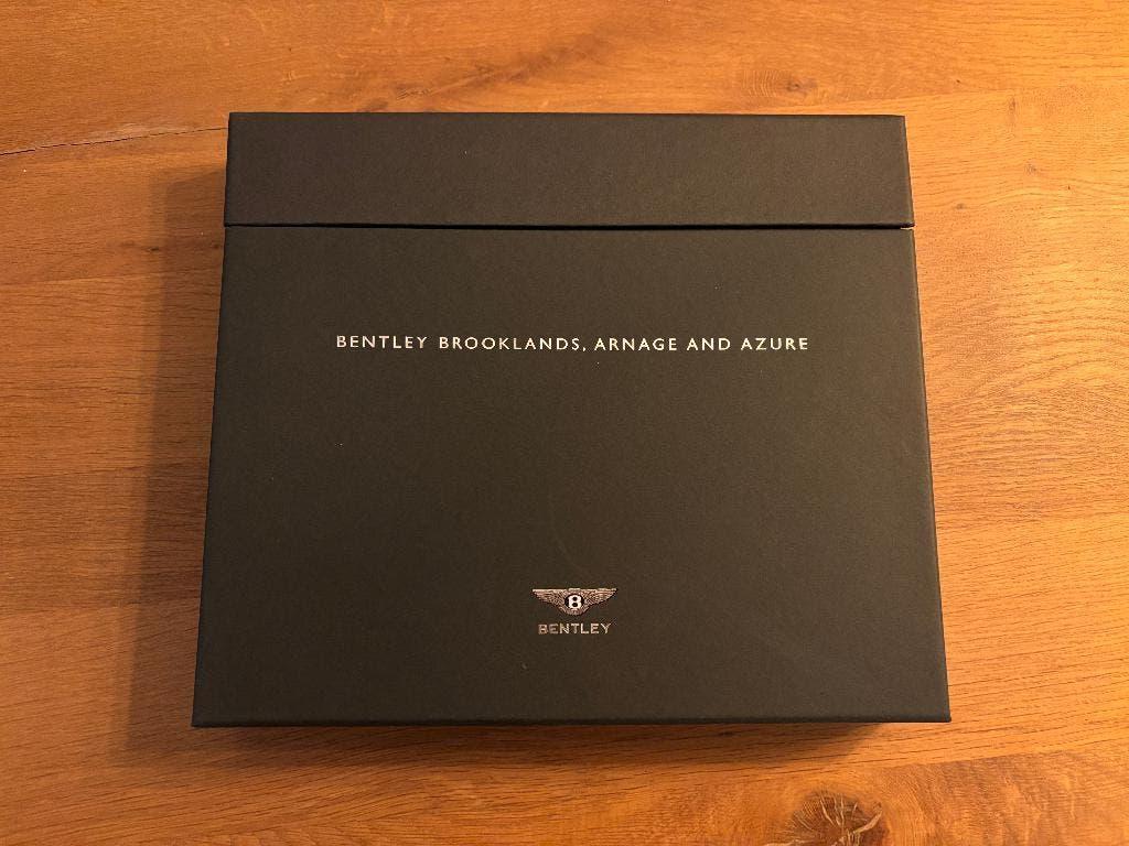Bentley Brooklands, Arnage And Azure Boxed Brochure Set, Ophalen of Verzenden, Zo goed als nieuw