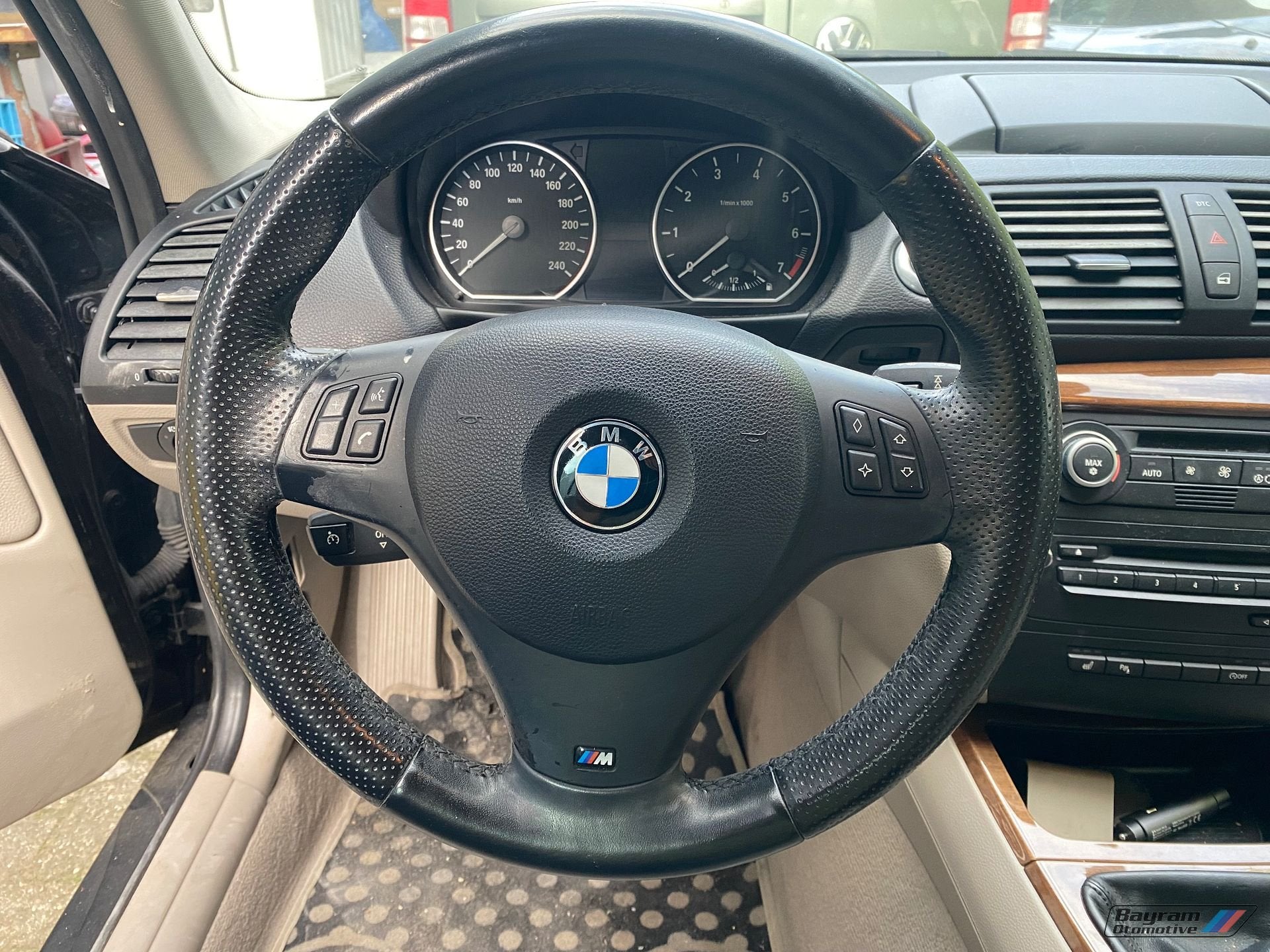 Bmw M3 stuur zwart leder E90 E91 E92 E93 E87 E88 3-serie, Auto-onderdelen, Gebruikt, -, -, Ophalen of Verzenden