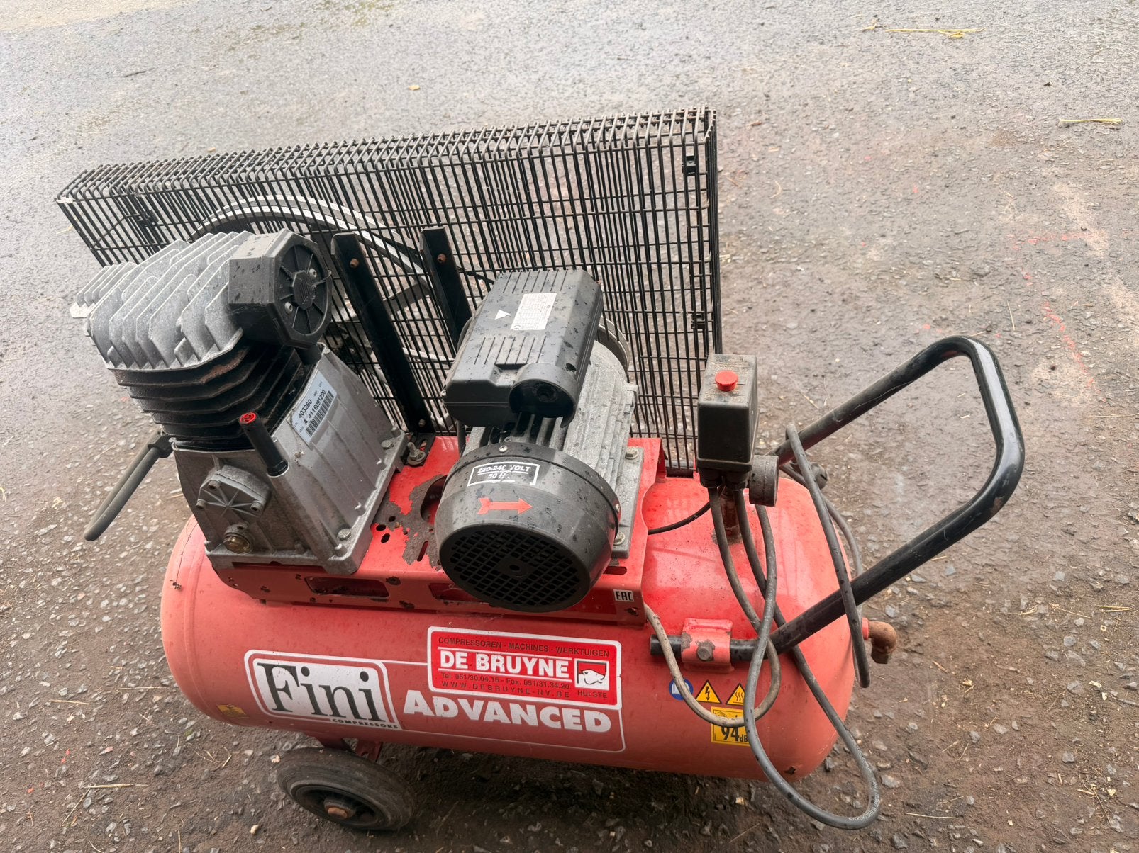 Compressor fini advanced, Doe-het-zelf en Bouw, Ophalen, Zo goed als nieuw