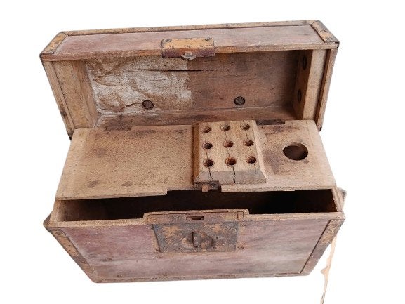 Coffret d’Éclairage de Campagne Wehrmacht  WW2, Enlèvement ou Envoi