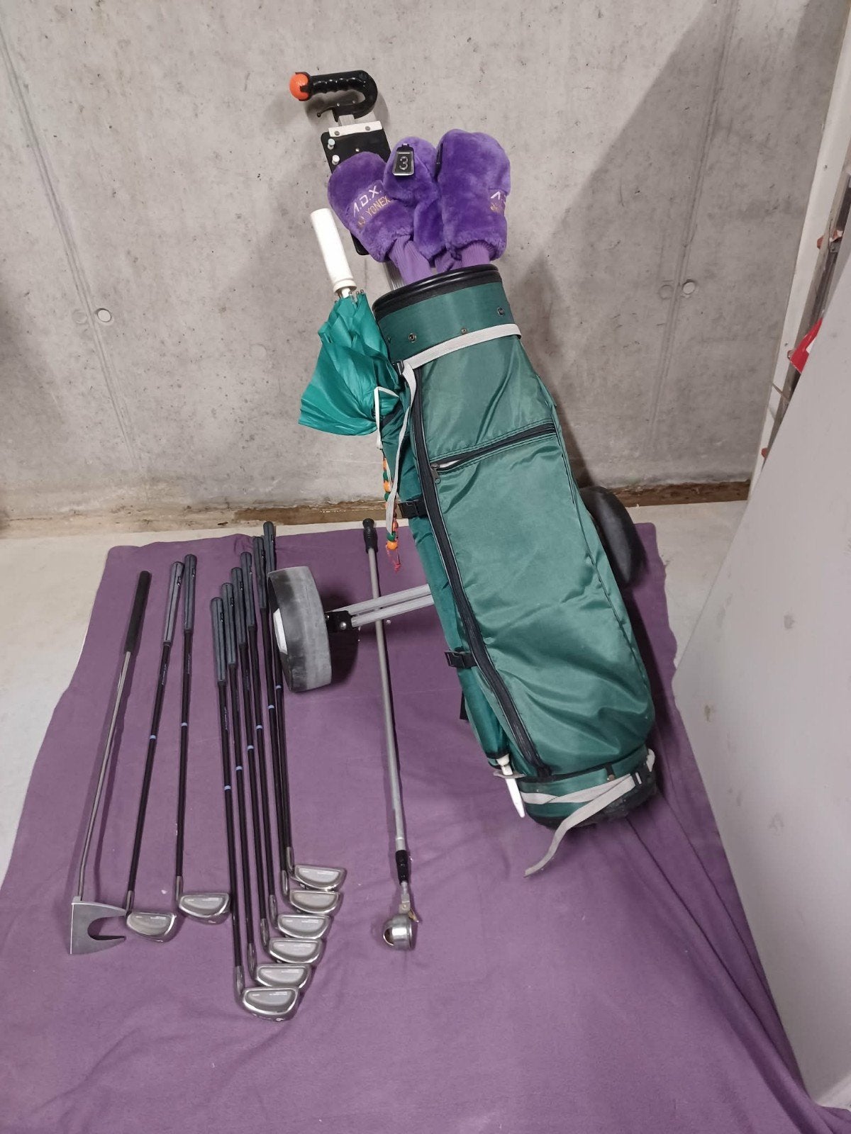 golfclubs, Ophalen, Gebruikt