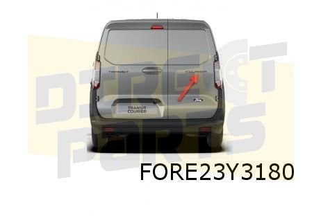 Ford Transit Courier (1/24-) embleem tekst "courier" achterz, Autos : Pièces & Accessoires, Neuf, -, -, Ford