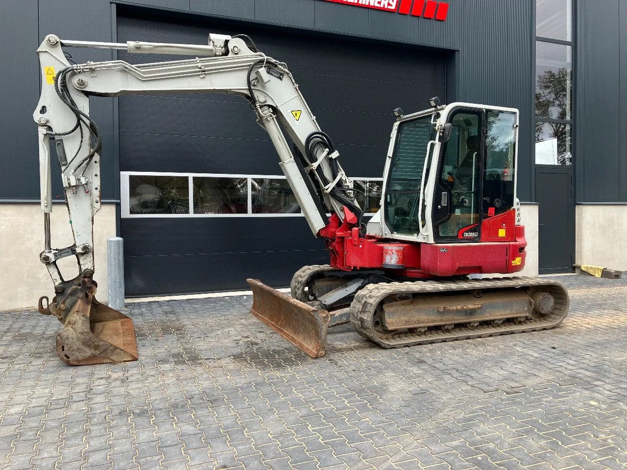 Takeuchi TB280FR midigraver/graafmachine, Excavatrice