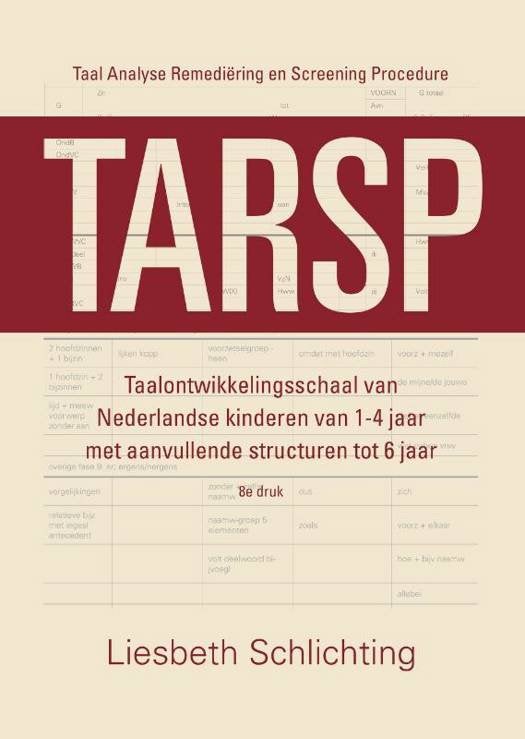 Handboek: “TARSP” voor bachelor logopedie, Ophalen of Verzenden, Zo goed als nieuw