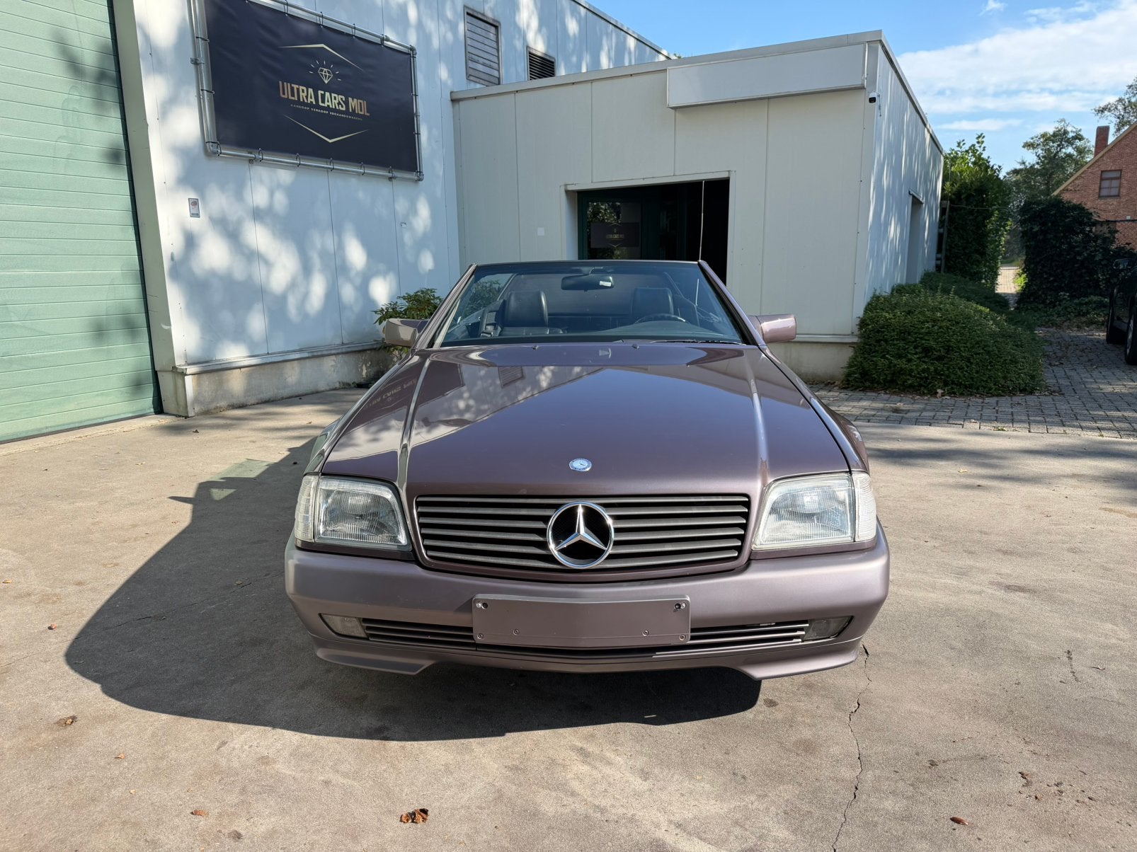 Mercedes SL 300 24V Automaat 231pk/Oldtimer/Hardtop/GEKEURD, Auto's, Automaat, Dealer onderhouden, Zwart, Cabriolet