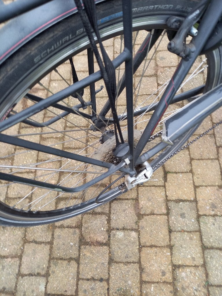 Zeergoede herenfiets trek T 500, Autres marques, Vitesses, Frein sur jante, Enlèvement