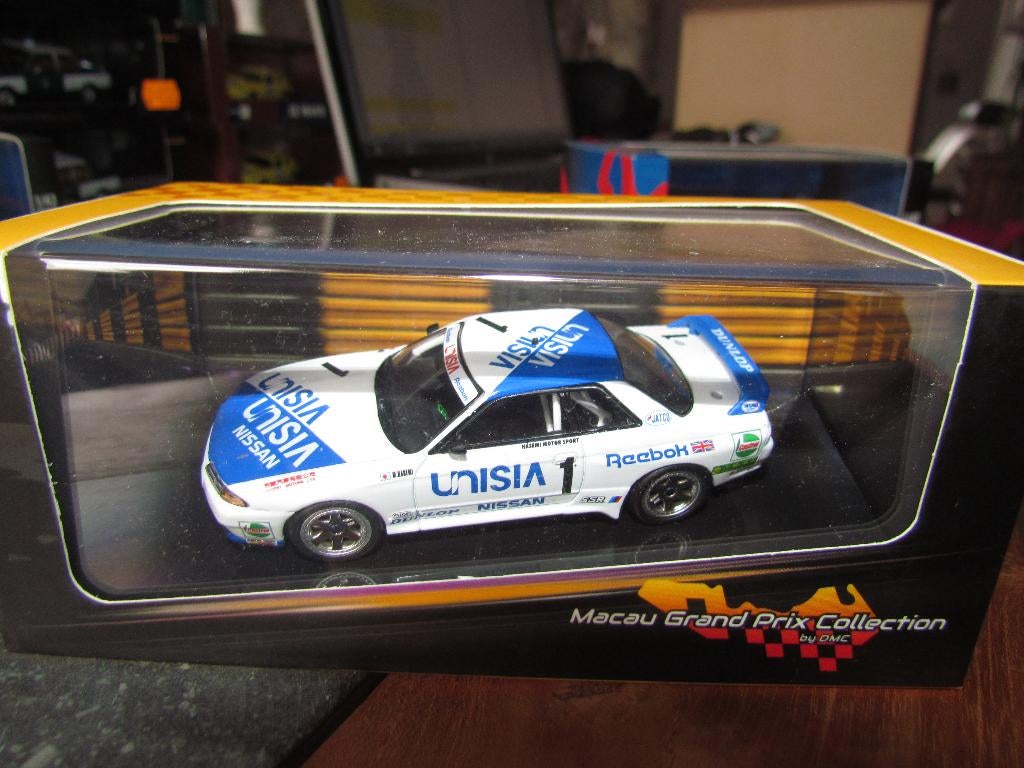 IXO Nissan Skyline GT-R R32 n1 1991 1/43, Ophalen of Verzenden, Nieuw, Auto