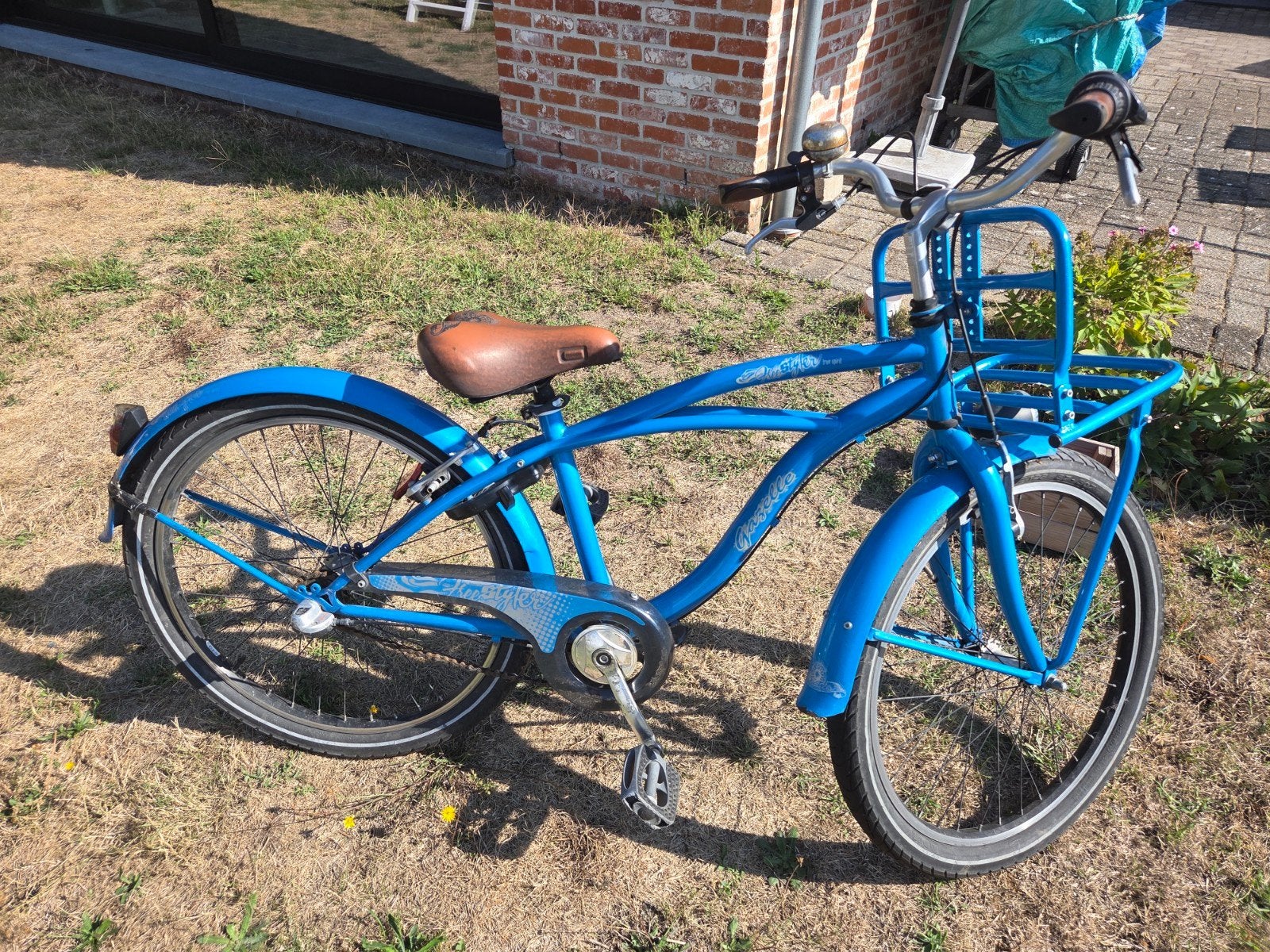 kinderfiets 24 inch, Fietsen en Brommers, Fietsen | Cruisers en Lowriders, Ophalen, Gebruikt, Velgrem, Gazelle