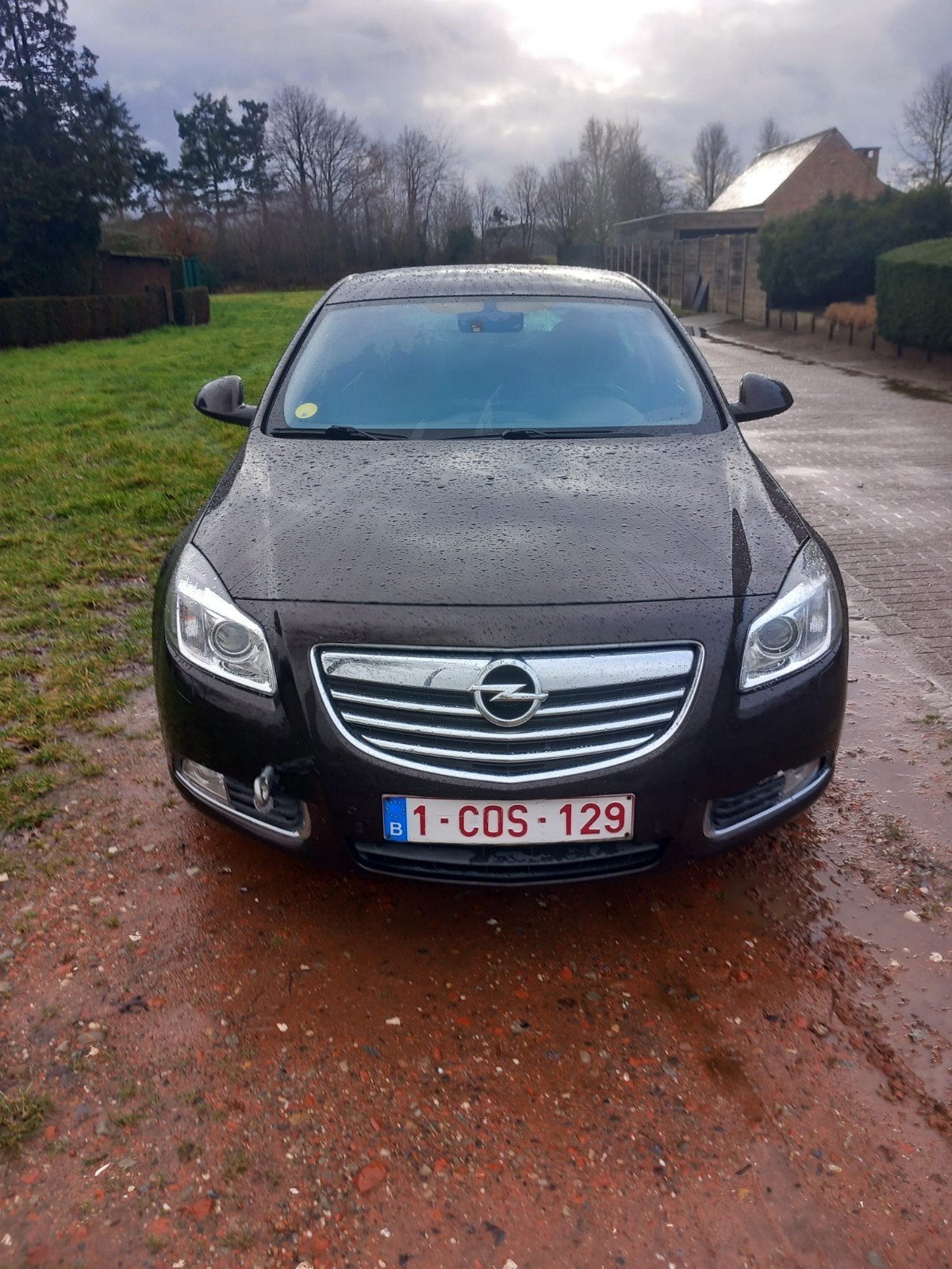 Opel insignia te koop, Auto's, Voorwielaandrijving, Euro 5, Zwart, Bruin