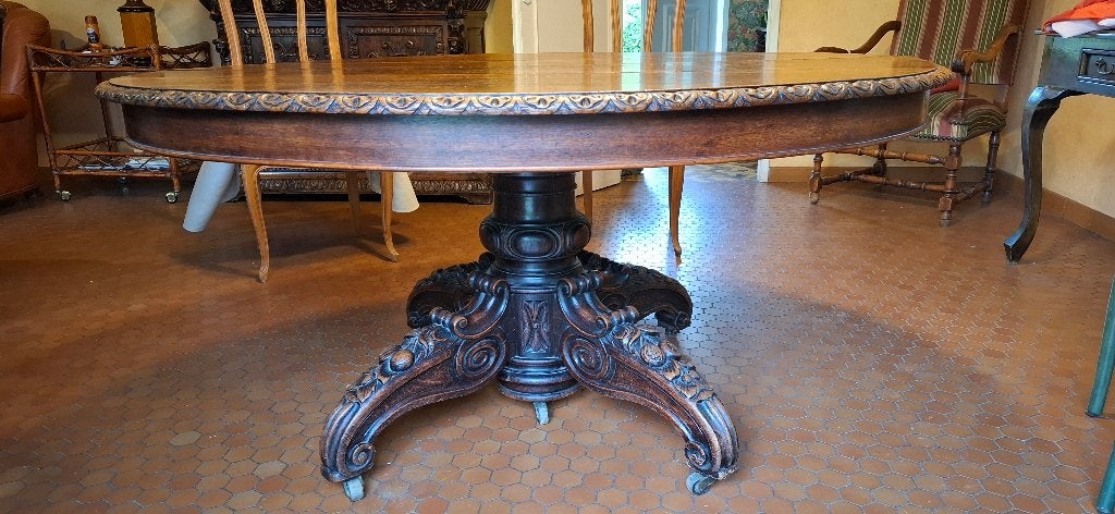 Vends table Louis XIII fin 19 eme, Antiquités & Art, Enlèvement