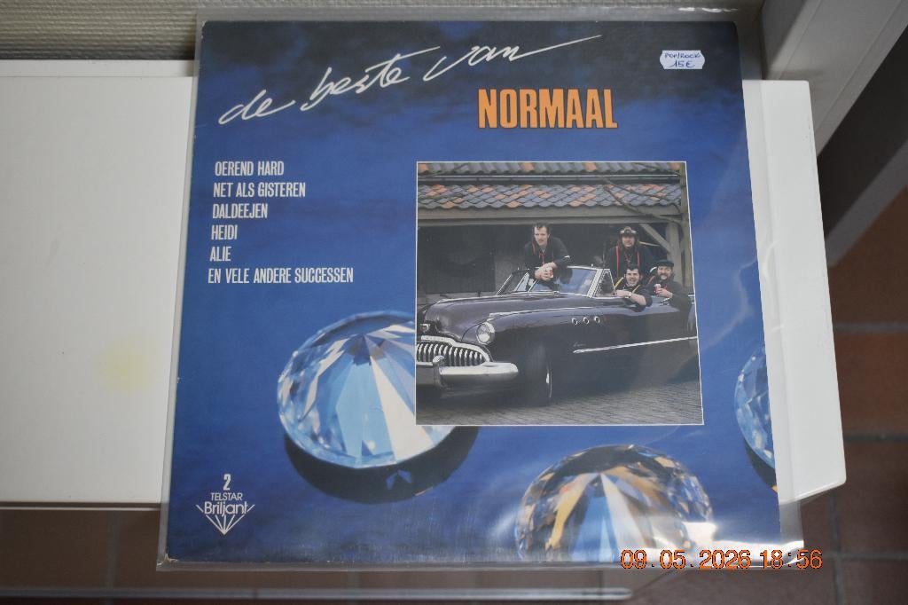 LP : De Beste van Normaal, Cd's en Dvd's, Vinyl | Nederlandstalig, Beschermende buitenhoes, Ophalen of Verzenden, Gebruikt