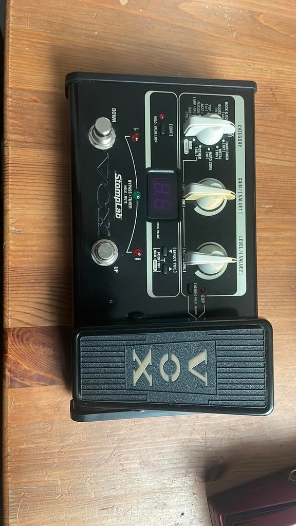 Gitaar vox stomplab, Muziek en Instrumenten, Ophalen, Zo goed als nieuw, Volume