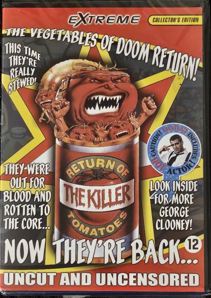 Return of the Killer Tomatoes (1988) SEALED, CD & DVD, DVD | Classiques, Enlèvement ou Envoi, Neuf, dans son emballage, Horreur