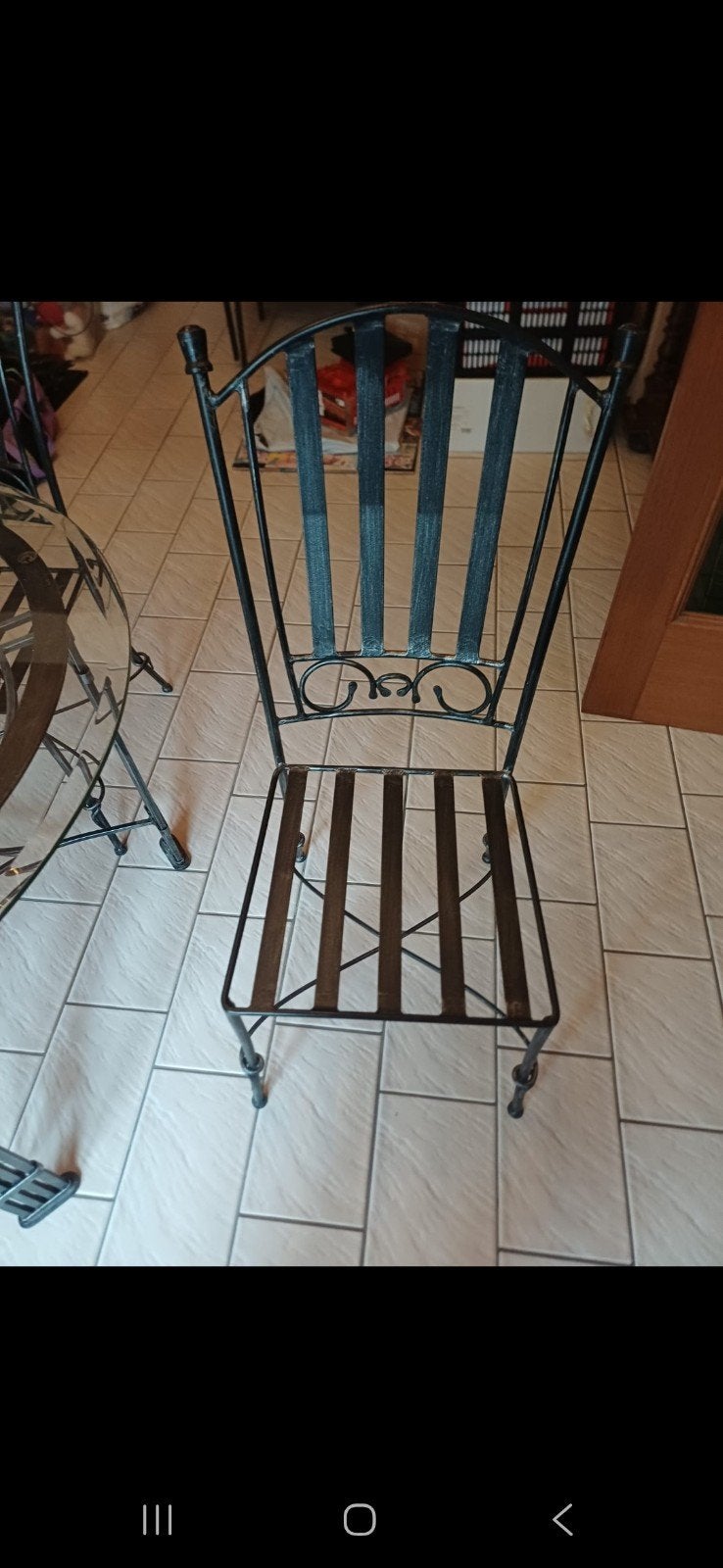 Table fer forge, Maison & Meubles