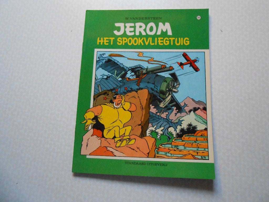 Jerom 35 Het spookvliegtuig 1970 1ste druk., Willy vandersteen, Eén stripboek, Nieuw, Ophalen of Verzenden