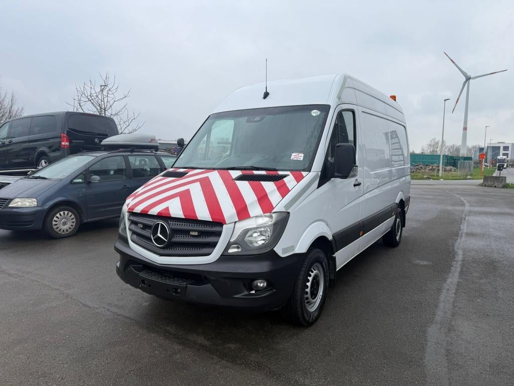Mercedes-Benz Sprinter 316 (Stock ID 13597), Auto's, Elektrische buitenspiegels, Euro 6, Wit, Bedrijf