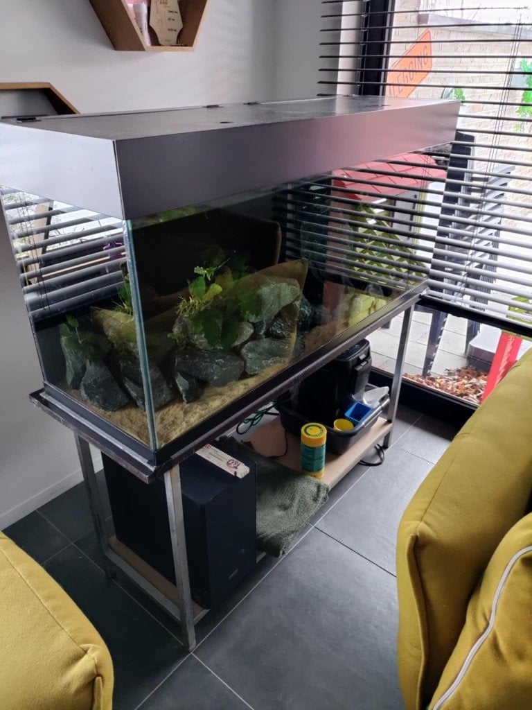 aquarium 130cm, Dieren en Toebehoren, Ophalen, Gebruikt, Leeg aquarium, Overige merken