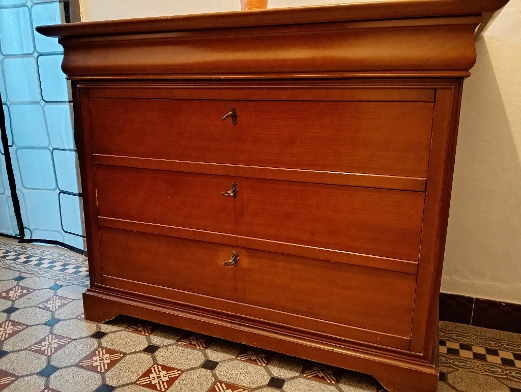 Commode, 3 ou 4 tiroirs, Ancien, Enlèvement, Utilisé