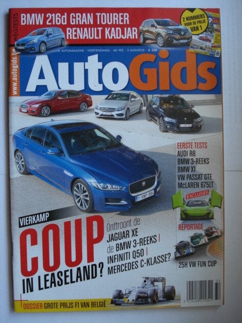 AutoGids 933, Verzenden, Gelezen, Algemeen