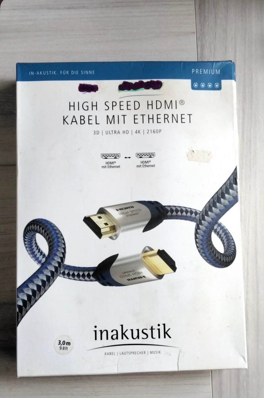 HDMI-kabel, Computers en Software, Pc- en Netwerkkabels, Ophalen, Nieuw