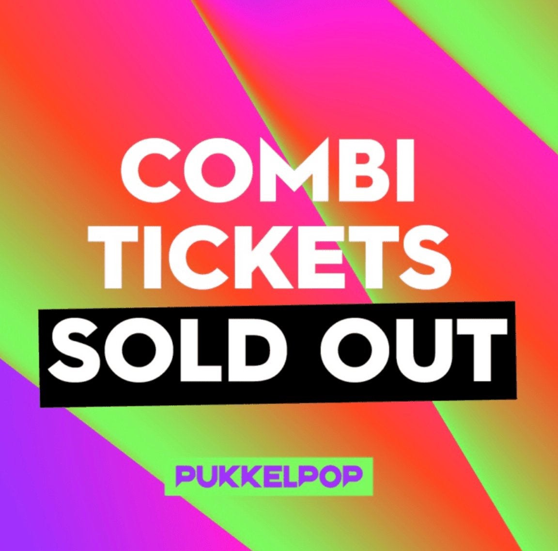 Pukkelpop Combi VIP, Tickets en Kaartjes, Evenementen en Festivals