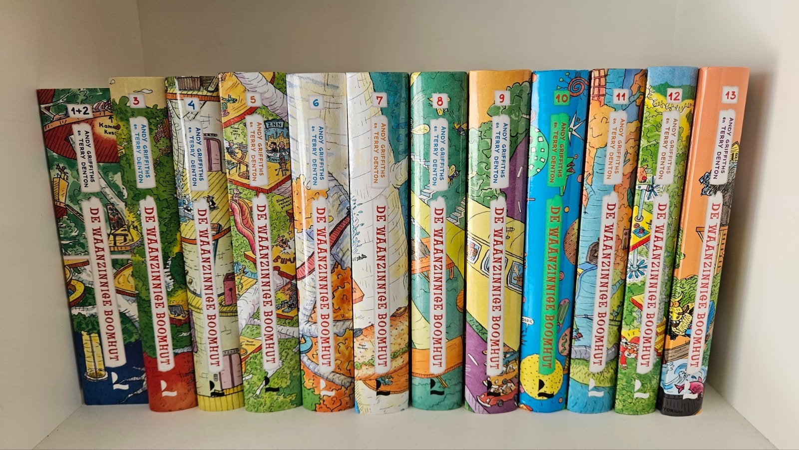 De Waanzinnige Boomhut deel 1 tem 13, Ophalen of Verzenden, Gelezen, Andy Griffiths; Terry Denton, Fictie