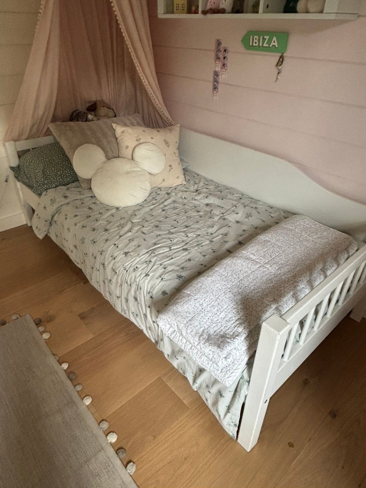 Eenpersoonsbed, Ophalen, 85 tot 100 cm, Gebruikt, Hoogslaper of Stapelbed