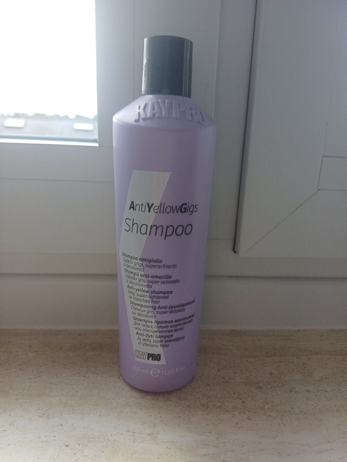 Anti-geel shampoo, Ophalen