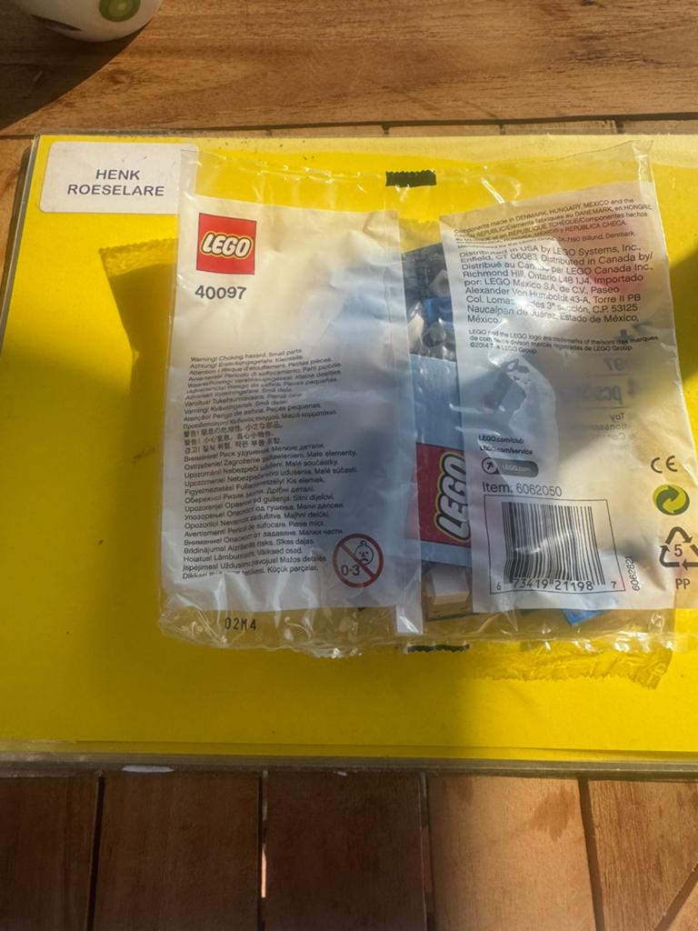 Lego 40097, Ophalen of Verzenden, Zo goed als nieuw, Lego