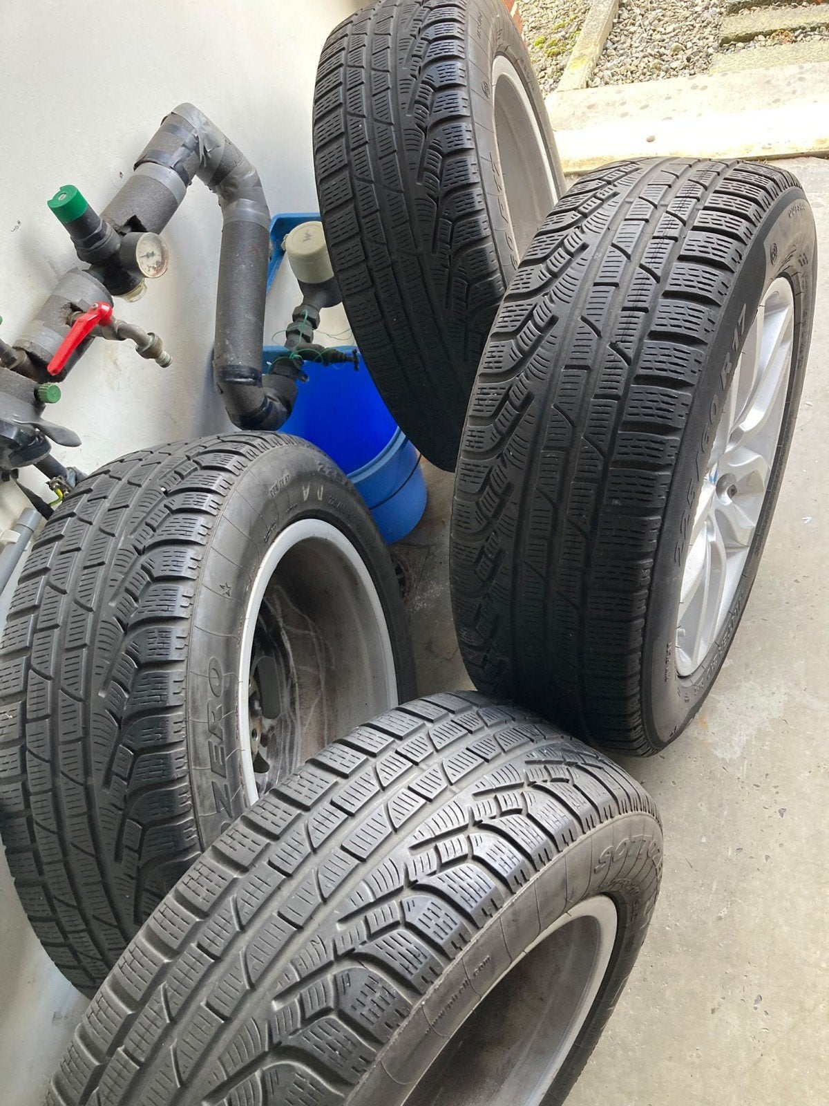 Jantes Alu 17 pouces BMW X3, Autos : Pièces & Accessoires, Enlèvement, Utilisé, 17 pouces, Pneus hiver
