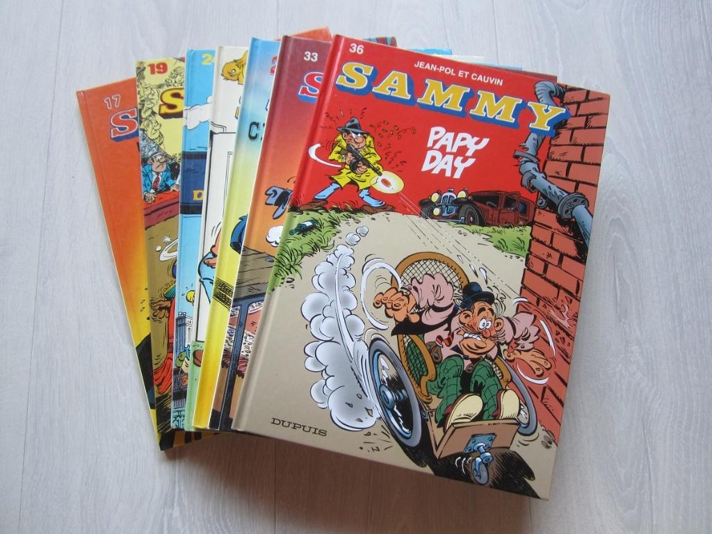 Sammy - cartonnées - Rééd : 4,00Eur ; E.O. : 4,50Eur., Boeken, Stripverhalen, Zo goed als nieuw, Meerdere stripboeken, Ophalen of Verzenden