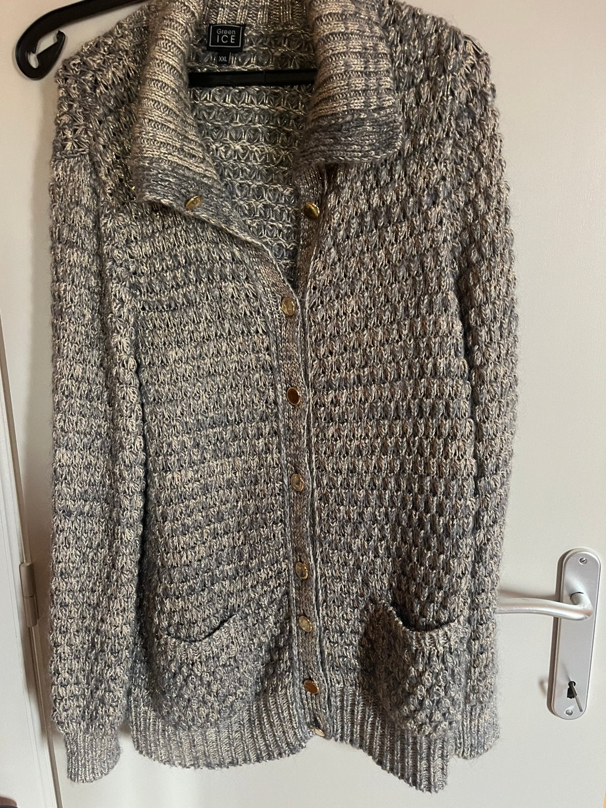 Gilet met blinkende draat maat 50, Ophalen, Zo goed als nieuw