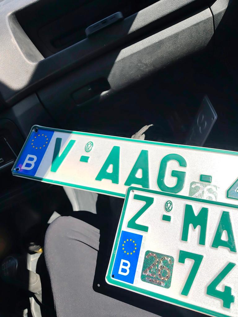 Plaque Z auto et moto  contrôle technique 0470424534, Services & Professionnels