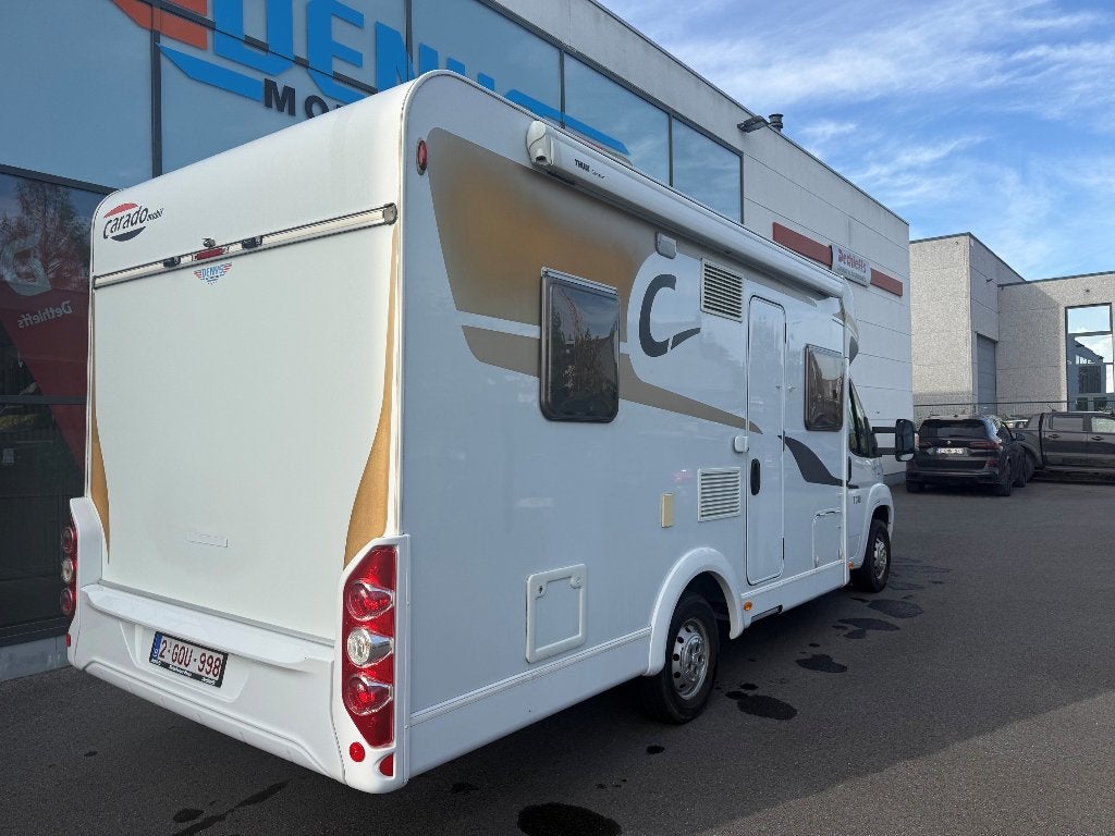 Carado T348, Caravans en Kamperen, TV, Fiat, Tot en met 2, 6 tot 7 meter