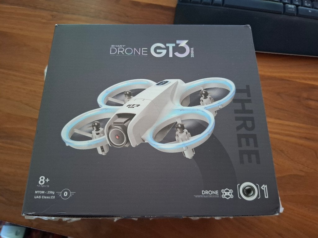 Drone GT3 - Nieuw in de verpakking 1 keer gevlogen, TV, Hi-fi & Vidéo, Drones, 100 à 1000 m, Moins de 250 g, Enlèvement, Qualité de base
