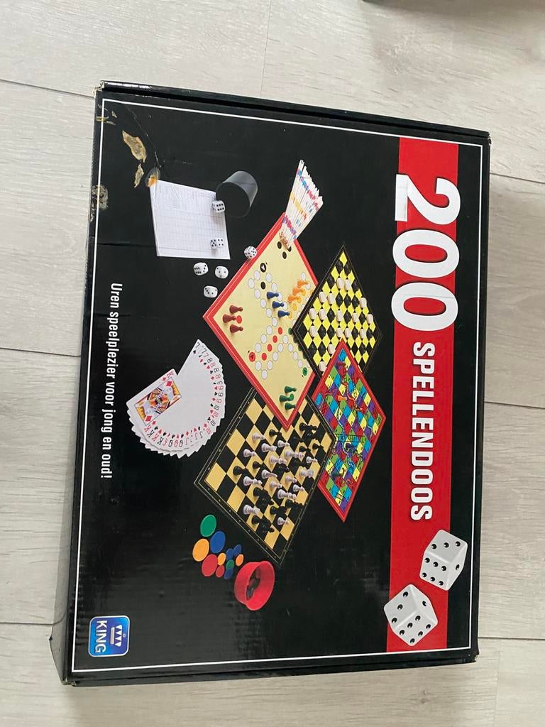 Spellendoos, Ophalen, Zo goed als nieuw