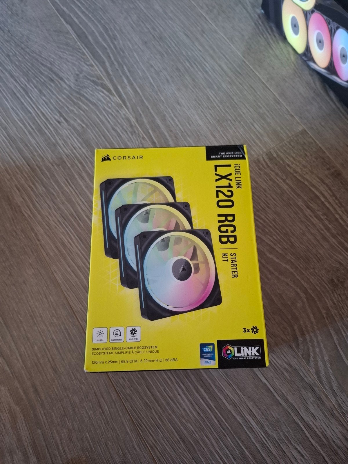 Corsair iCUE link 3x lx120 rgb pwm, Computers en Software, Ophalen, Zo goed als nieuw