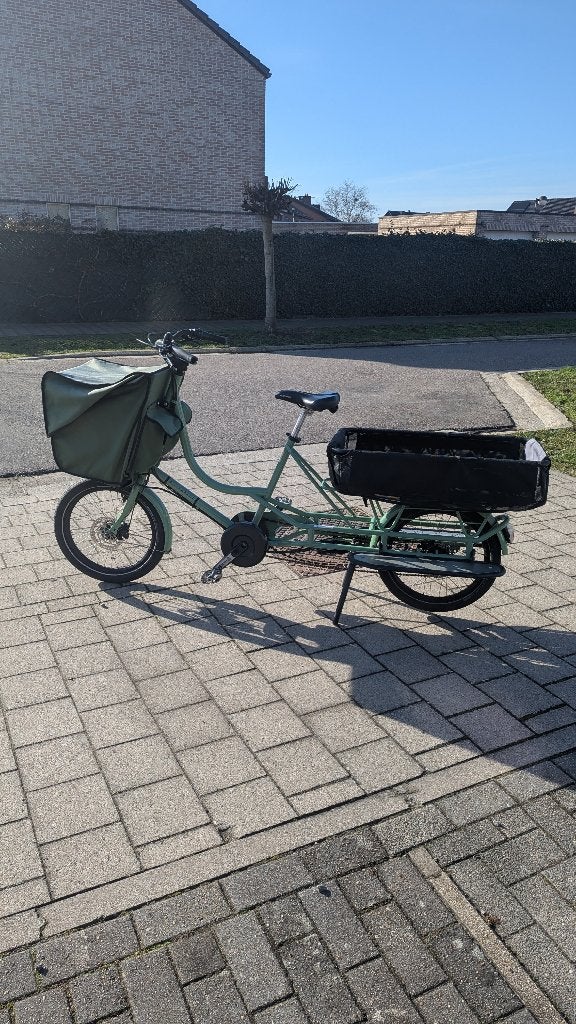 Bicicapace Groene Elektrische Longtail (Pendix eDrive)), Autres marques, Électrique, Enlèvement, Utilisé