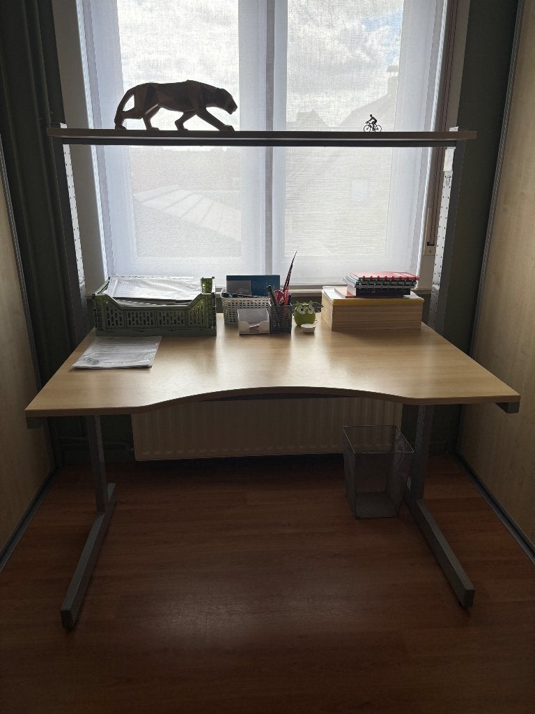 Bureau, Ophalen, Gebruikt, 120 cm, Scandinavisch