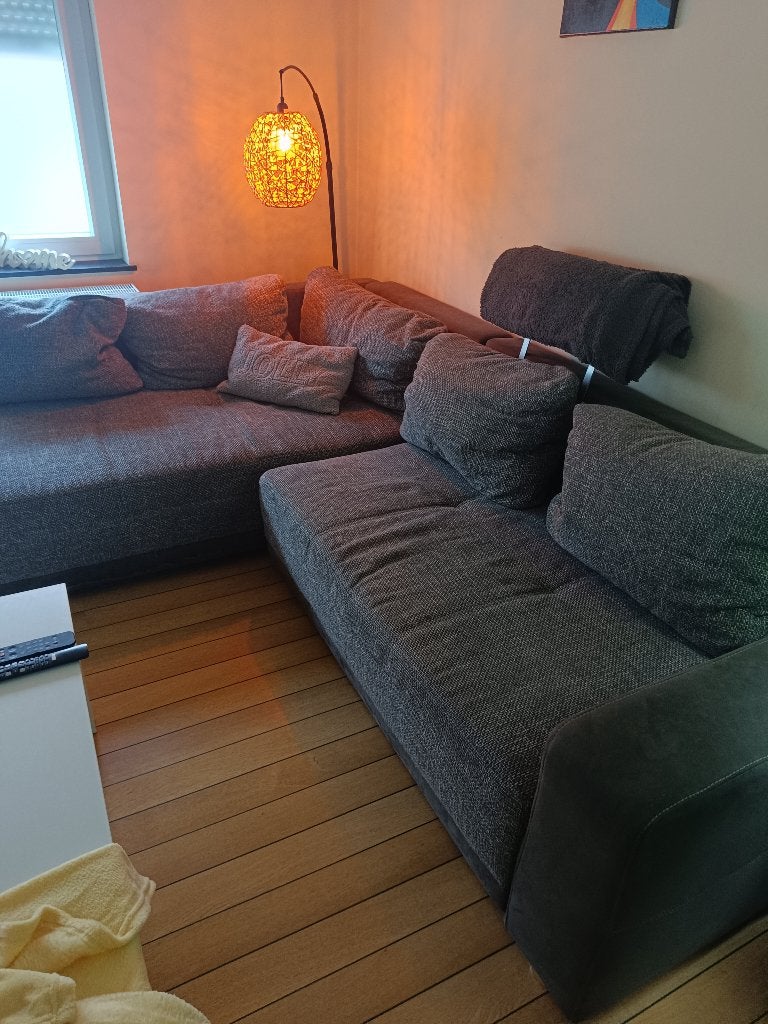 Canapé, Maison & Meubles, Canapés | Salons, Quatre personnes ou plus, Utilisé, Tissus, Banc d'angle