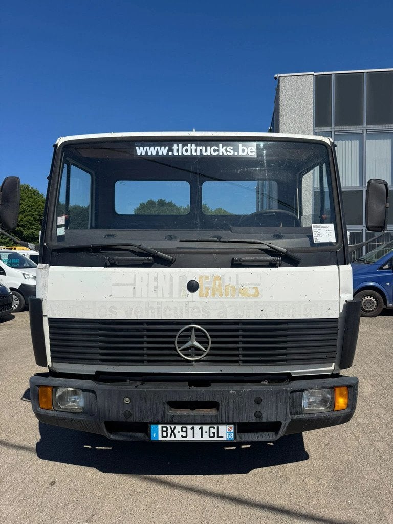 Mercedes-Benz LK 814 *6CYLINDER-FULL STEEL* (bj 1988), Auto's, Achterwielaandrijving, Wit, Mercedes-Benz, Bedrijf