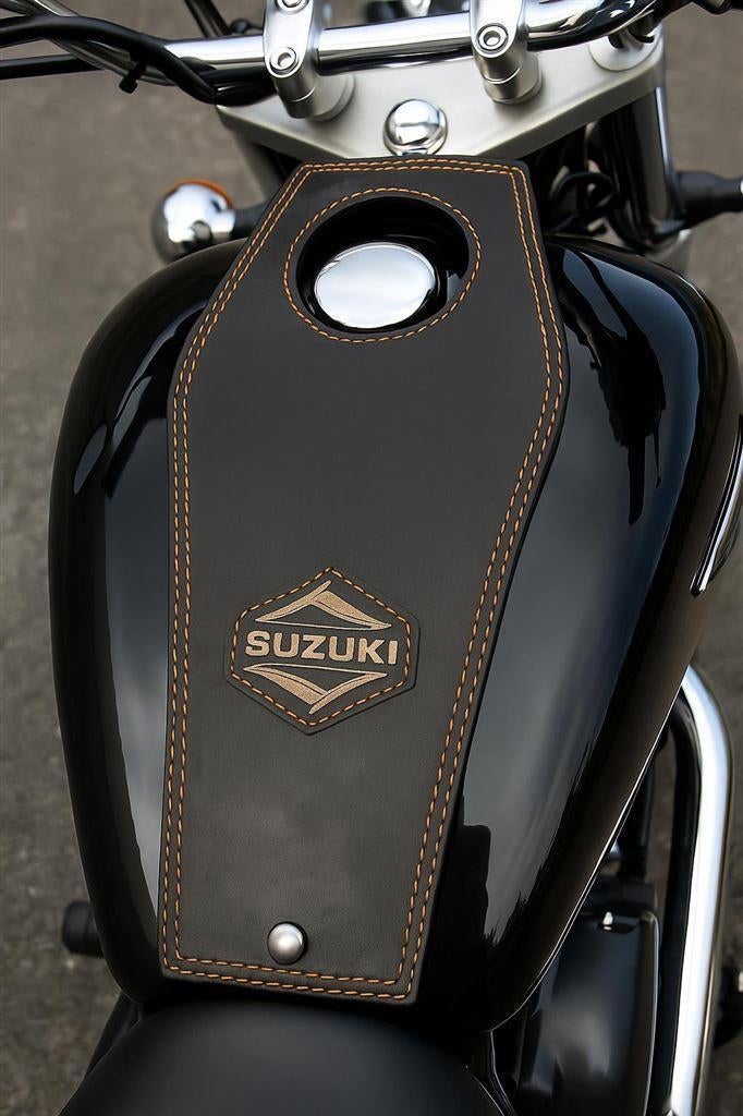 Leren Tankcover - Tankpad - Suzuki VZ 800 Marauder, Verzenden, Nieuw