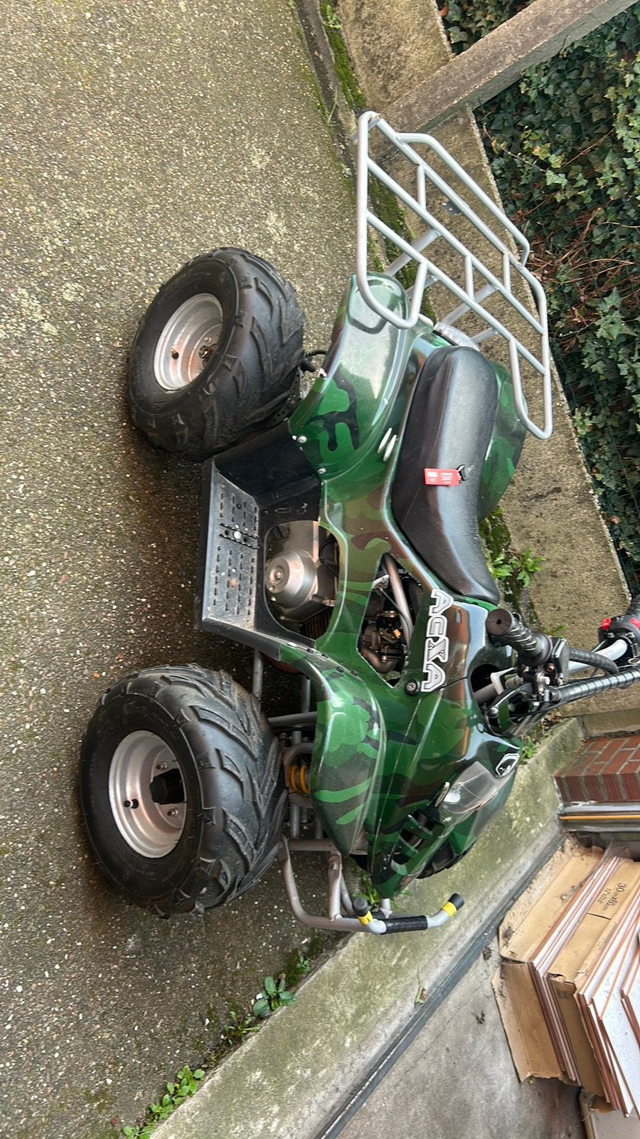 Mini Quad, Fietsen en Brommers, Minibikes, Midibikes en Pitbikes, Ophalen, Zo goed als nieuw