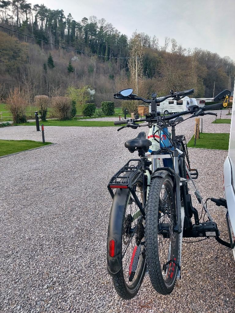 fietsdrager te koop, Ophalen, Elektrische fiets, Nieuw, 2 fietsen