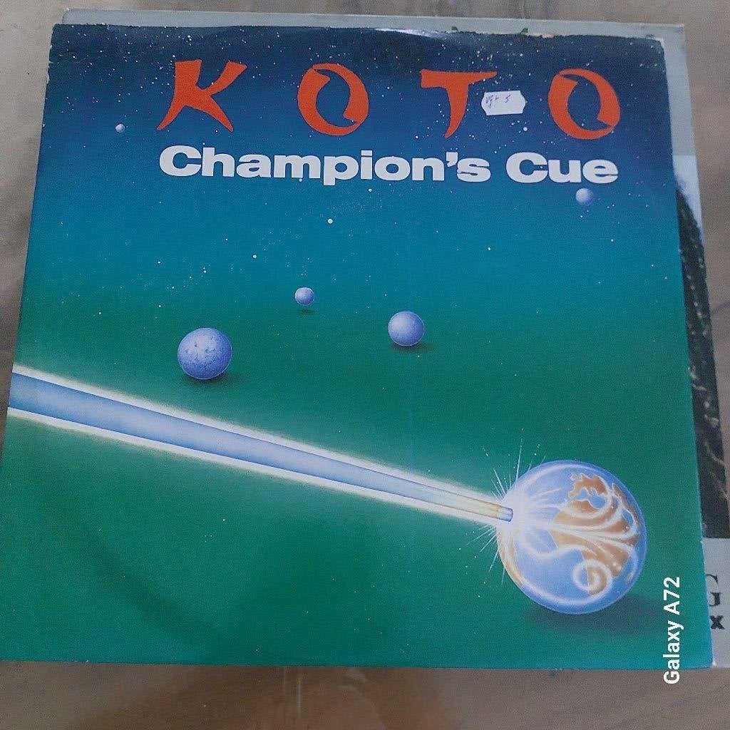 koto champion s cue 12 inch maxi, CD & DVD, 12 pouces, Enlèvement ou Envoi, Utilisé, Pop