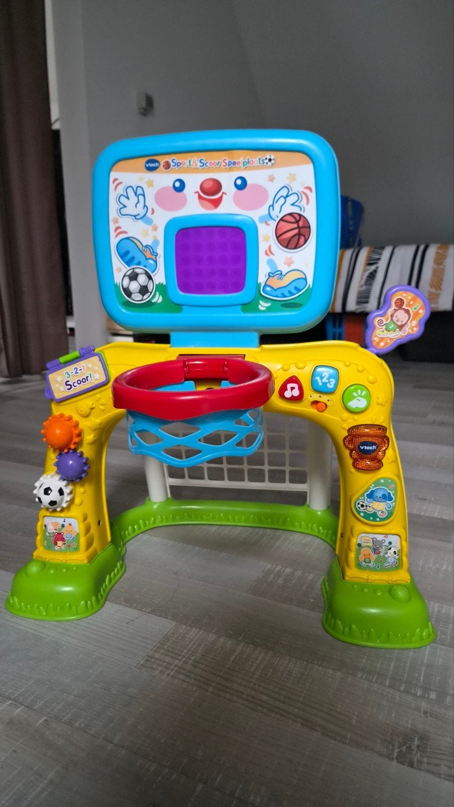 VTech 3-in-1 Sport & Scoor Speelplaats,, Ophalen of Verzenden, Zo goed als nieuw