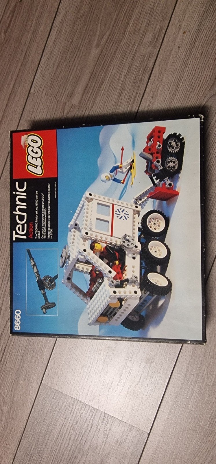 Lego Technic 8660 lege doos + handleiding, Ophalen, Lego, Technic