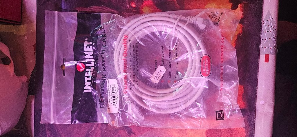 Câble réseau RJ45 Cat5e 5m, Enlèvement, Neuf