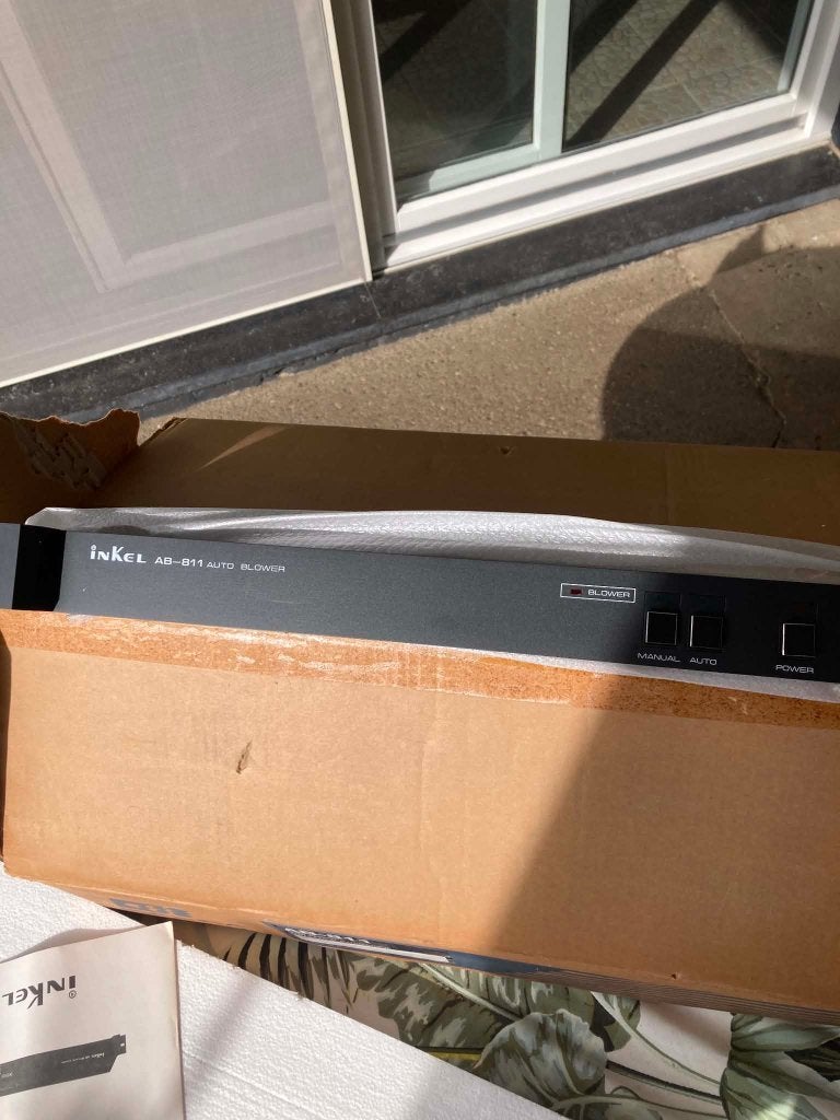 Inkel blower fan controller 19 inch nieuw, Audio, Tv en Foto, Professionele apparaten, Ophalen, Nieuw